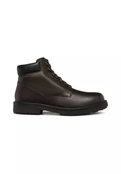 Ботильоны на шнуровке U LAGORAI GRIP B A Geox, коричневый