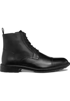 Ботильоны на шнуровке U WALK PLEASURE Geox, черный