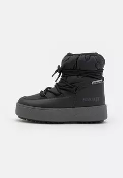 Ботильоны на шнуровке Unisex Moon Boot, черный