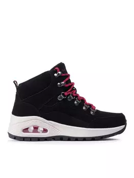 Ботильоны на шнуровке Uno Rugged One Skechers, черный