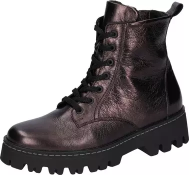 Ботильоны на шнуровке WALDLUFER Lace-Up Ankle Boots, бордо