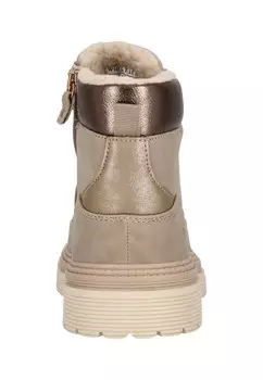 Ботильоны на шнуровке Whistler, серо-коричневый