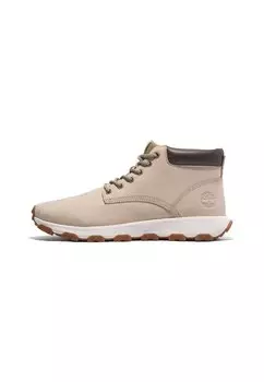Ботильоны на шнуровке Winsor Park Chukka Timberland, цвет light beige nubuck