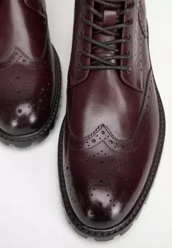 Ботильоны на шнуровке WITTCHEN, бордовый