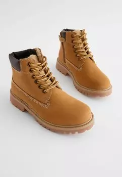 Ботильоны на шнуровке WORK Next, коричневый