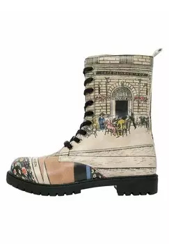 Ботильоны на шнуровке ZIPSY CAFE WIEN Dogo, мультиколор
