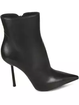 Ботильоны на шпильке с заостренным носком Le Silla, черный