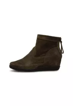 Ботильоны на танкетке EMMY S Shoe The Bear, цвет dark olive dark olive