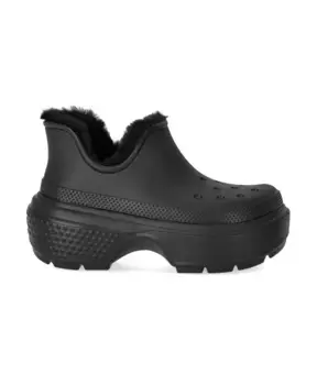 Ботильоны на теплой подкладке Crocs, черный