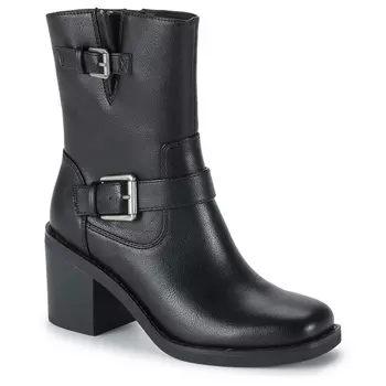 Ботильоны на толстом каблуке Mayla Baretraps, black