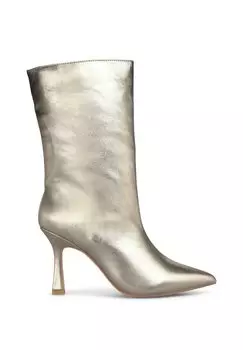 Ботильоны на высоком каблуке Alma en Pena, бронза