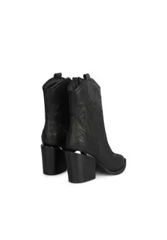 Ботильоны на высоком каблуке Alma en Pena, черный