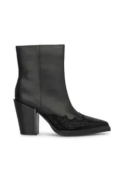 Ботильоны на высоком каблуке Alma en Pena, черный