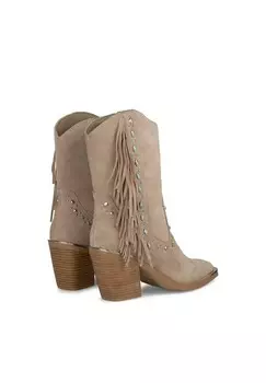 Ботильоны на высоком каблуке Alma en Pena, коричневый