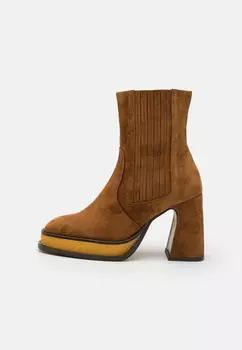 Ботильоны на высоком каблуке BLUEBELL Castaer, коричневый