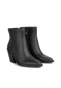 Ботильоны на высоком каблуке CON TACN TIPO BLOQUE Y CIERRE CON CREMALLERA Alma en Pena, черный