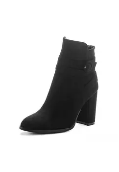 Ботильоны на высоком каблуке Elara, черный
