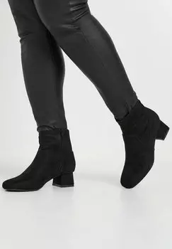 Ботильоны на высоком каблуке EXTRA WIDE FIT Yours Clothing, антрацит