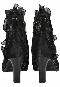 Ботильоны на высоком каблуке LAURA VITA, хаки