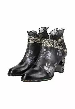 Ботильоны на высоком каблуке LAURA VITA, черный