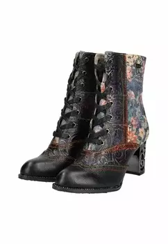 Ботильоны на высоком каблуке LAURA VITA, фиолетовый