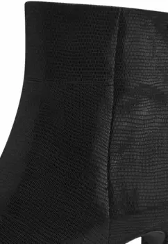 Ботильоны на высоком каблуке Tamaris, цвет Black Struct.
