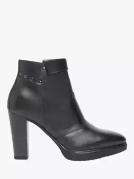 Ботильоны NeroGiardini Leather Heeled, черный