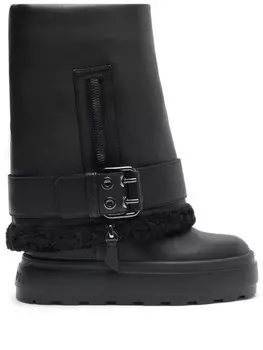 Ботильоны New Double Face 80 Casadei, черный