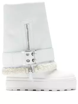 Ботильоны New Double Face 80 Casadei, белый