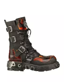 Ботильоны New Rock, черный