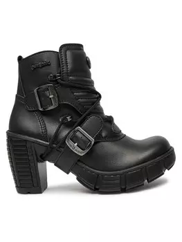 Ботильоны New Rock, черный