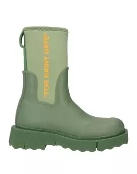 Ботильоны Off, зеленый