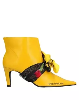 Ботильоны Off, желтый