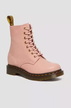 Ботильоны - Оранжевые - На плоской подошве Dr. Martens, оранжевый