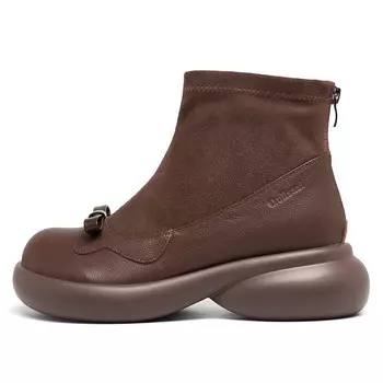 Ботильоны Oulisasi, коричневый