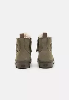 Ботильоны PAMPA HI ZIP Palladium, зеленый