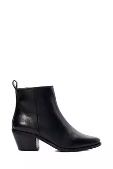 Ботильоны Papz в вестерн-стиле Dune London, черный