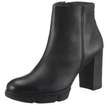 Ботильоны Paul Green, каблук высотой 8 см и платформа высотой 2 см, черный