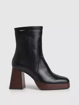 Ботильоны Pepe Jeans FOOTWEAR Abba Wood, черный