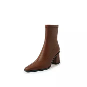 Ботильоны PVAJ Ankle Boots Women's, коричневый