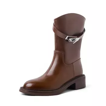 Ботильоны PVAJ Ankle Boots Women's, коричневый