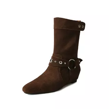 Ботильоны PVAJ Ankle Boots Women's, хаки