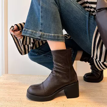 Ботильоны PVAJ Ankle Boots Women's, черный