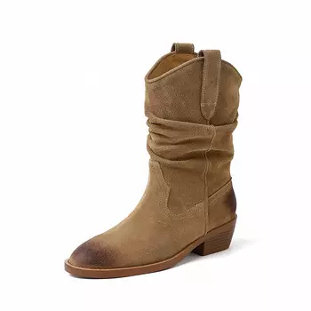 Ботильоны PVAJ Ankle Boots Women's, коричневый