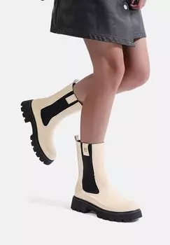 Ботильоны Queen Helena, бежевые