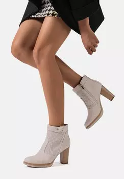 Ботильоны Queen Helena, бежевые