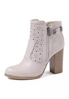 Ботильоны Queen Helena, бежевые