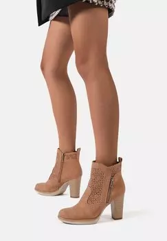 Ботильоны Queen Helena, кожа