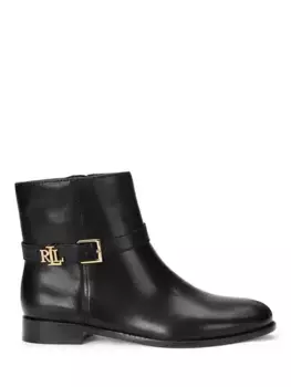 Ботильоны Ralph Lauren Lauren Ralph Lauren Brooke Leather, черный