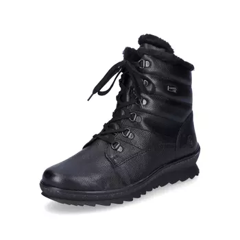 Ботильоны remonte Schnrboot, черный